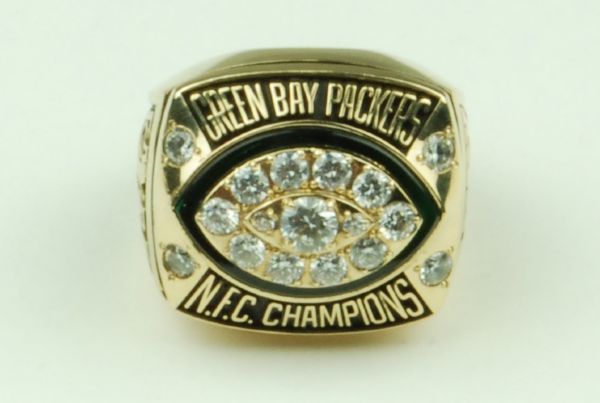 Brett Favre 1997 Super Bowl XXXII "NFC Championship" 10K  Gold Green Bay Packers Ring